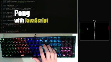 Build Classic Pong Game with JavaScript (No Talking, ASMR Coding)
