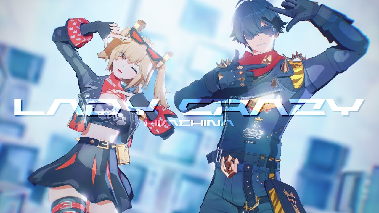 【ゼンゼロMMD/バーニス+ライト】LADY CRAZY【指モーション配布】