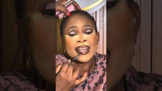 Mini makeup tutorial on my client