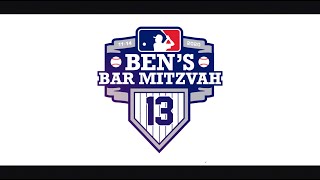 Ben’s Yankee Stadium MLB-themed Bar Mitzvah Montage