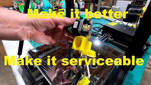 Creality CR10 V3 How to Hot end upgrade modification Simple is better for sure Amazing results