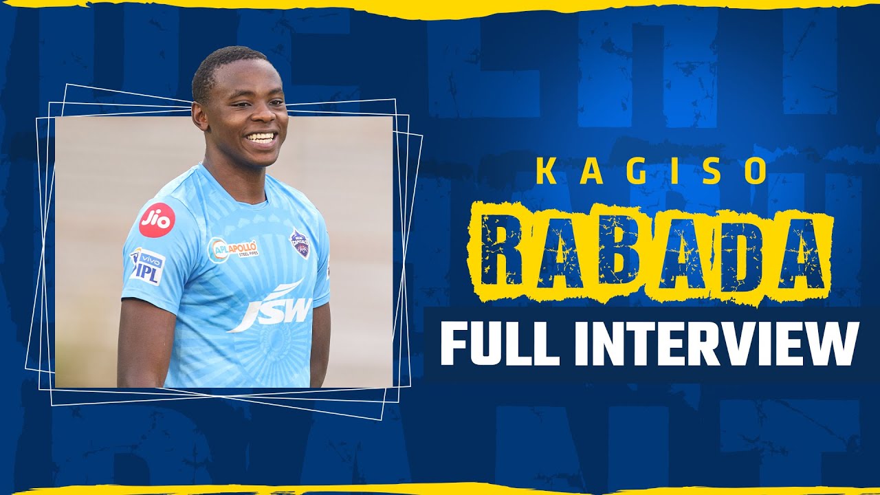 Kagiso Rabada Training Interview | Delhi Capitals | IPL 2021