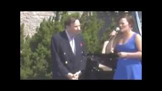 Disneyland 60th Birthday Celebration  Ashley Brown U0026 Richard Sherman hd