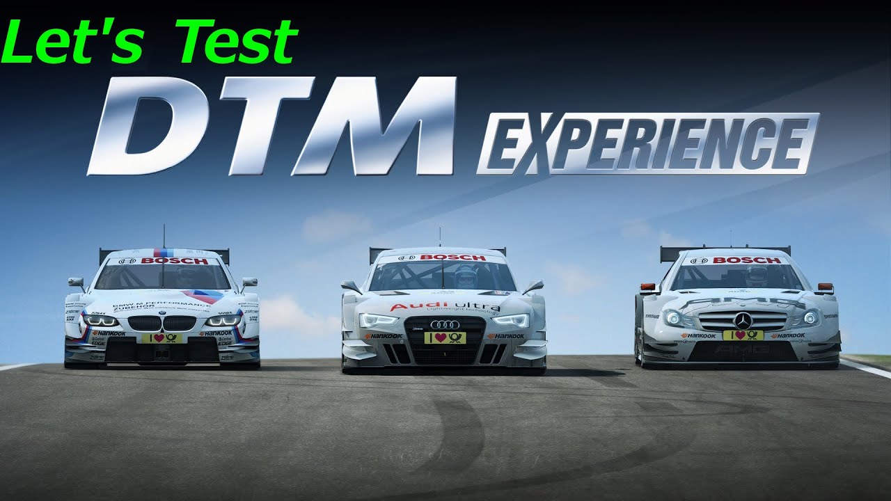 Let's Test DTM Experience Demo - Wie ist das offizielle DTM Spiel ...
