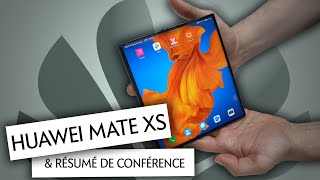 Mate Xs : notre prise en main du tout nouveau smartphone pliable de Huawei