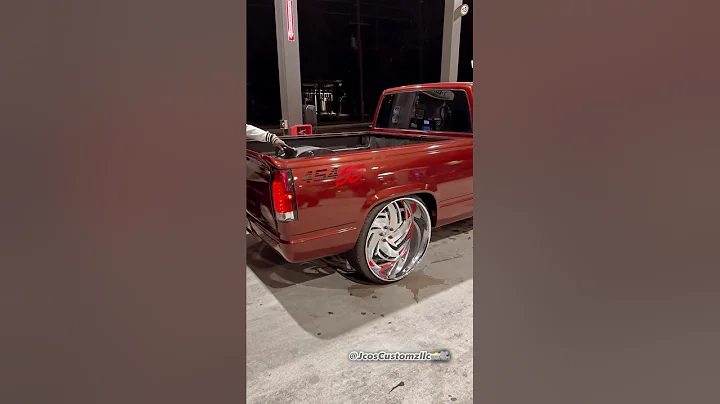 454 SS Tucking 28” Rucci Rims OBS Silverado #obschevy #obstruck #chevy #silverado #454ss #rucci
