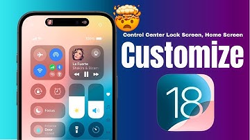 Customize iOS 18 Control Center - Add to Reset Wi-Fi, Bluetooth, AirDrop, Cellular Toggle & More ❣️