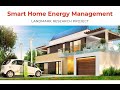 Smart home energy management informational webinar