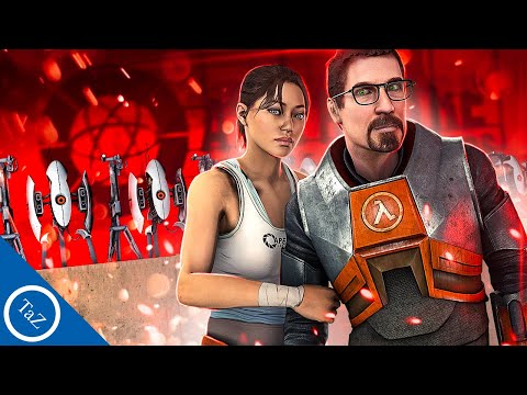 НЕВЕРОЯТНЫЙ БАГ В HALF-LIFE  И В PORTAL !!!