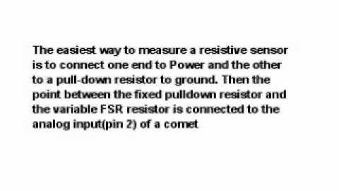 Tenet Technetronics: interfacing comet with FSR