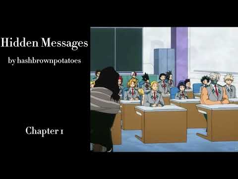 Hidden Messages - Podfic (MHA) - Part 1 - Chapter 1