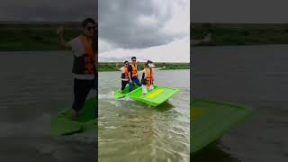 PE Plastic Boat 3 Parts Fishing Boats Folding Boat.