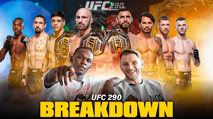 Israel Adesanya & Dan Hooker Breakdown The STACKED UFC 290 Pay Per View - 天天要聞