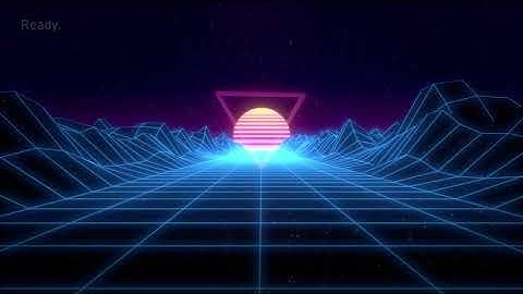 Nuke Compositing - Retro Wave