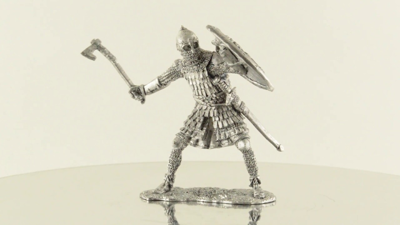metal sculpture Siege of Jerusalem July 1099 Tin toy soldier 54mm statue