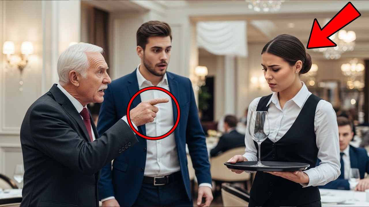 The Billionaire’s Son Watched His Father Insult a Waitress — Minutes Later, He Did the Unthinkable