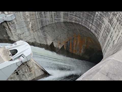 Fontana Dam spillway