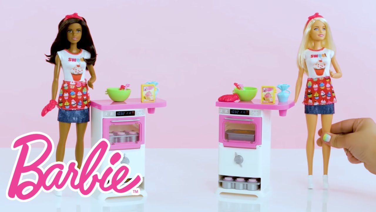 barbie cupcake set