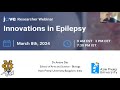 Jove webinar innovations in epilepsy