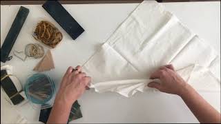 Itajime shibori folding techniques