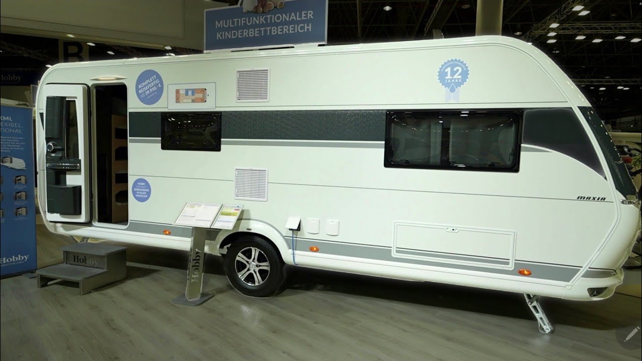 Amazing interior caravan Hobby MAXIA 595 model 2024 