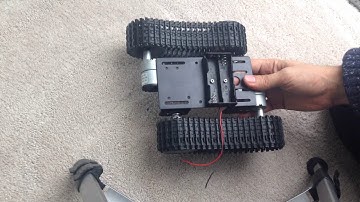 Tp101 intelligent Robot Tank track DIY arduino kit 12v motor Gearbest tracked robot smartcar review