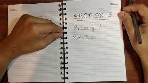 GATE Architecture - SECTION 3 - Structure Numericals - Part 1 - MUST WATCH!!