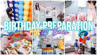 BIRTHDAY PARTY PREP & DECOR | POP IT THEME | MORE WITH MORROWS