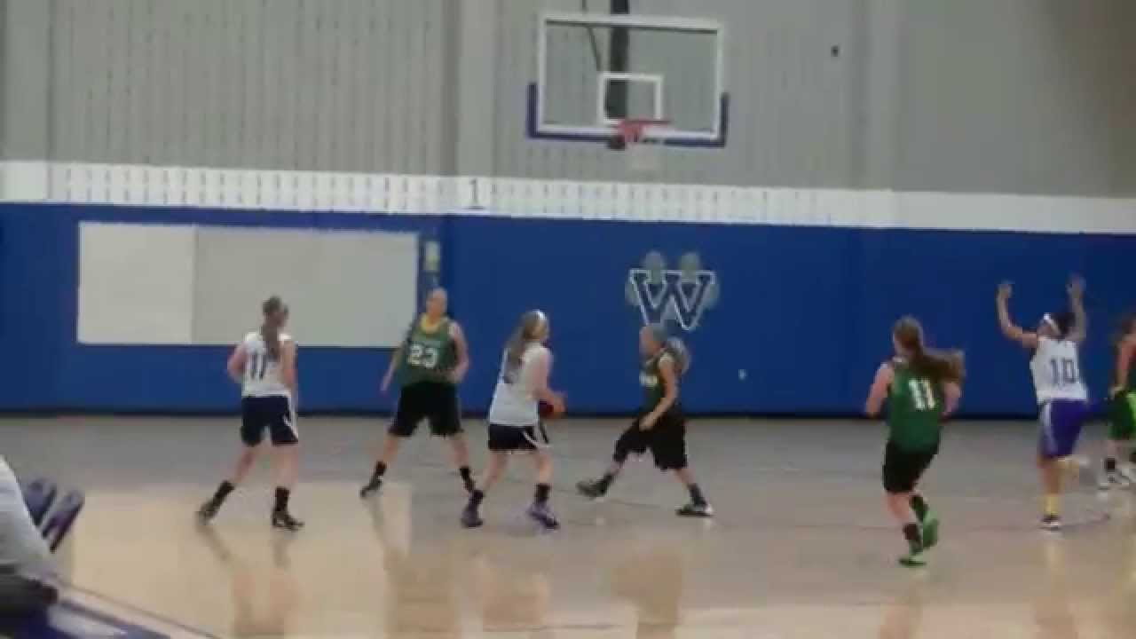 OLIVIA CANADY BASKETBALL FOOTAGE 2014 FROSH AND JV GAMES NEW BERLIN EISENHOWER LIONS