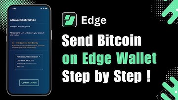How to Send Bitcoin on Edge Wallet ! 2025