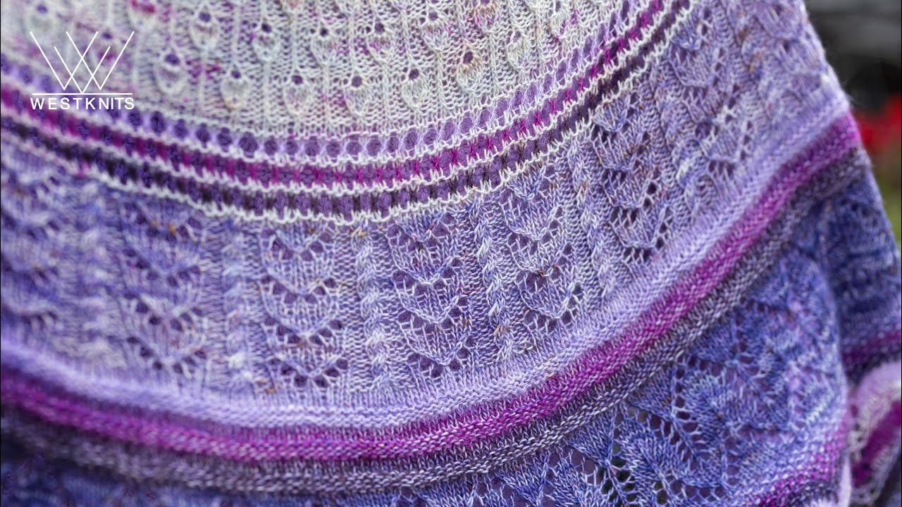 Glowhair Frost Shawl - Cast On & Dip Stitch Tutorial