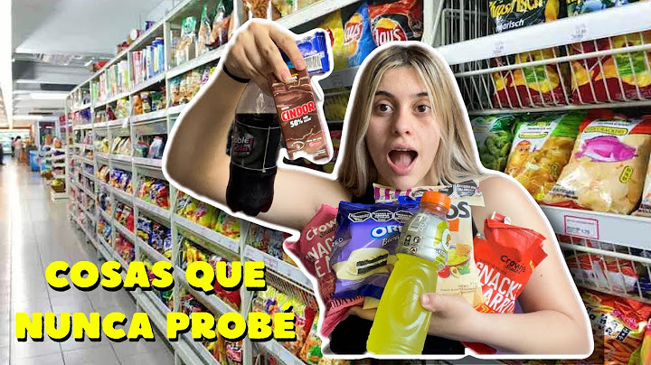 COMPRO COSAS QUE NUNCA PROBÉ *en el súper*