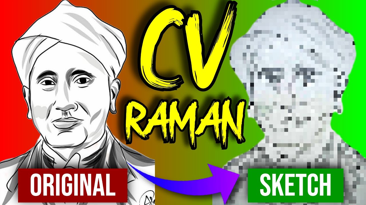 C V Raman drawing￼￼ banana￼￼ sikhe aasani se - YouTube