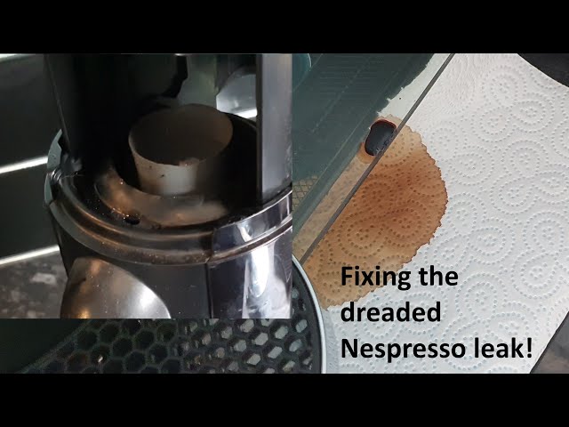 leder erotisk konsol How to Fix/Avoid the Dreaded Nespresso Vertuo Plus Leak - YouTube