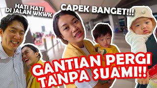 Gantian! PERGI BERSAMA ANAK-ANAK TANPA SUAMI😂