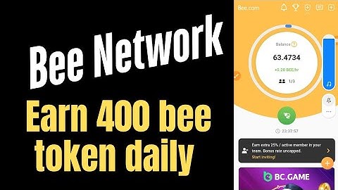 BEE NETWORK AIRDROP - HOW TO EARN 400 BEE TOKEN DAILY|DO THIS NOW!!
