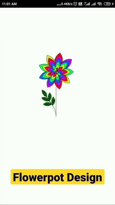 Flower Pot Design using Python #shorts #coding - YouTube