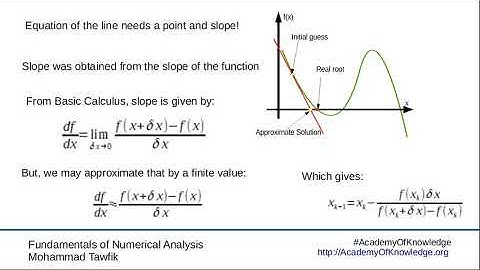 Numerical Analysis - Open Methods: 06 Modifies Newton-Raphson (Program: Octave, Matlab, Freemat)