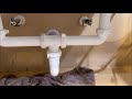 how to KITCHEN sink DRAIN DIY PLUMBING DIY