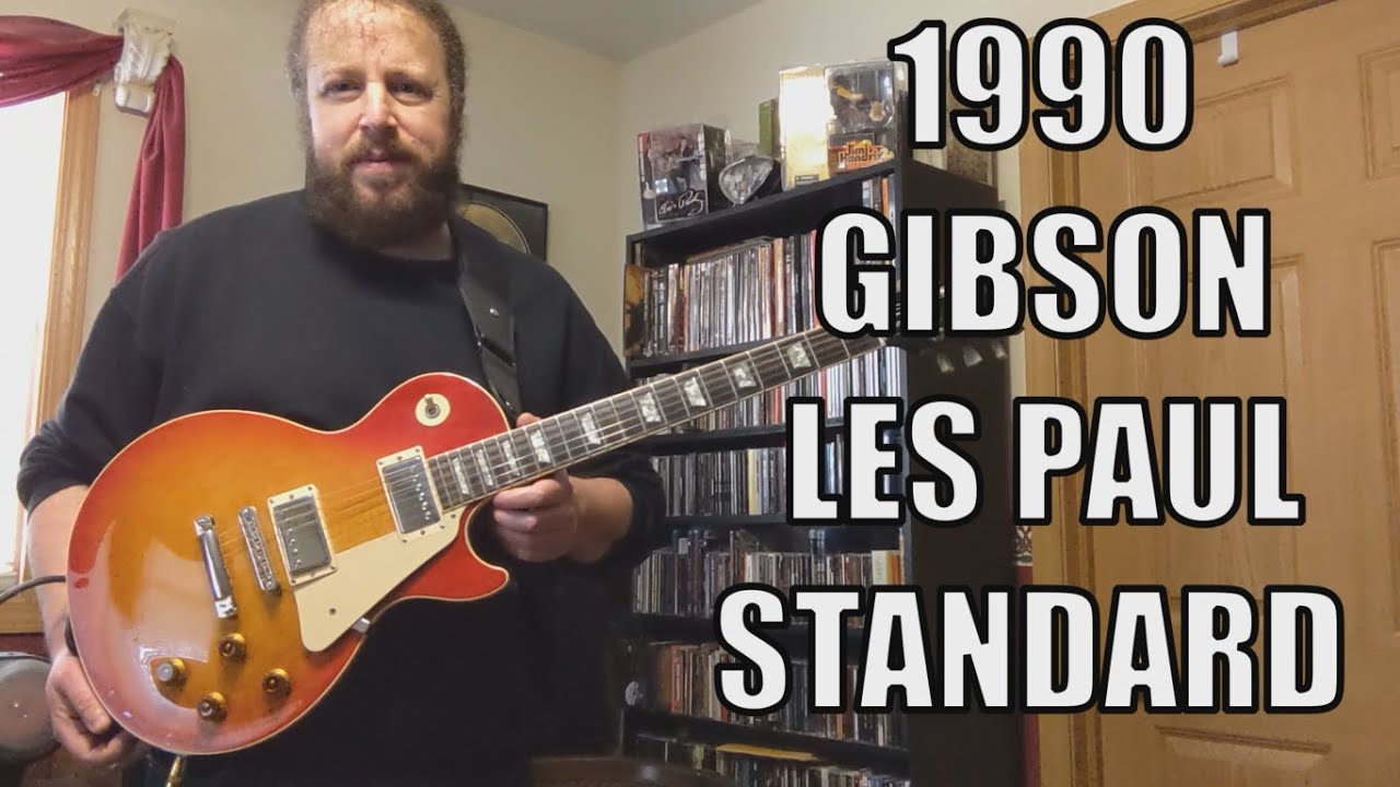 Gibson Les Paul Standard 1990年製 1990 GIBSON LES PAUL STANDARD - YouTube