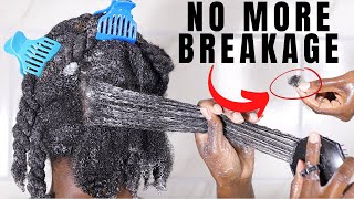 DO THIS IF YOU WANT TO DETANGLE WITH NO BREAKAGE | NATURAL HAIR TUTORIAL | LYNDA JAY