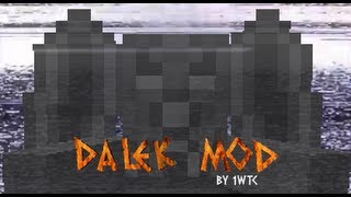 Minecraft Dalek Mod - Time Vortex Manipulator Test + Weeping Angels Update