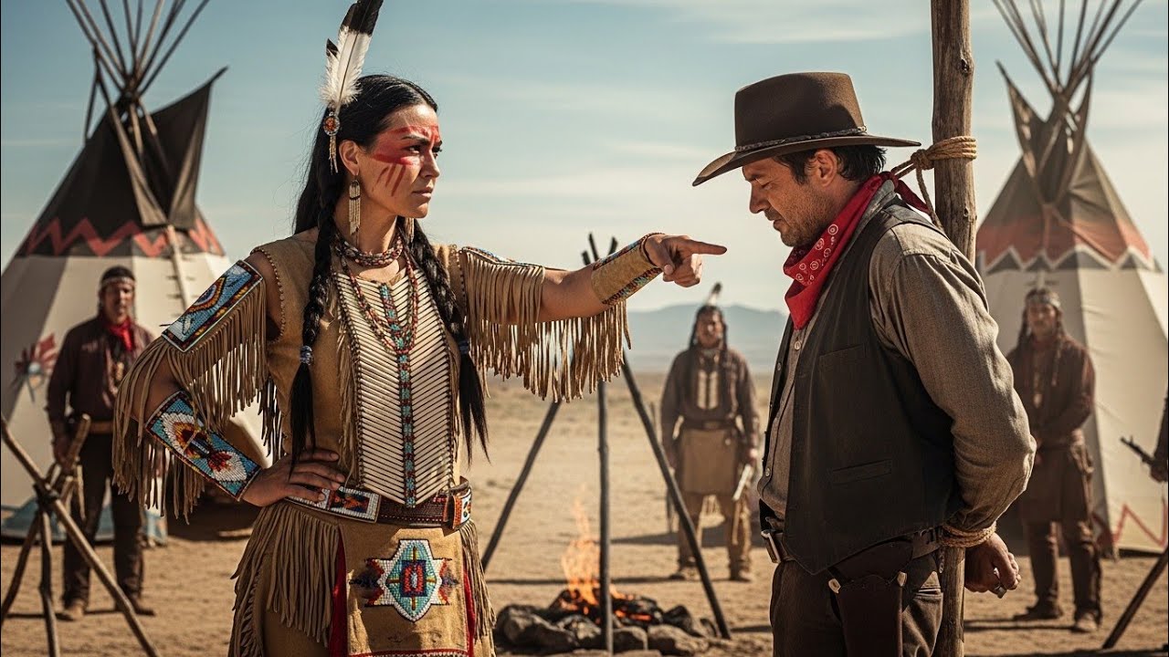 The Apache Woman Bought the Captive Cowboy — That Night She Told Him, You Will Be My Husband!