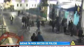 Bătaie ca-n filme în Centrul Vechi din București