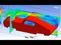 Air flow turbulance analysis on Ford Mustang car body using Ansys Fluent at 120KM/hr (Part1)