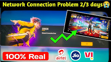 Free Fire "Network Connection Error" Problem Solution✅ || Free Fire Network Error Problem Fix 2025
