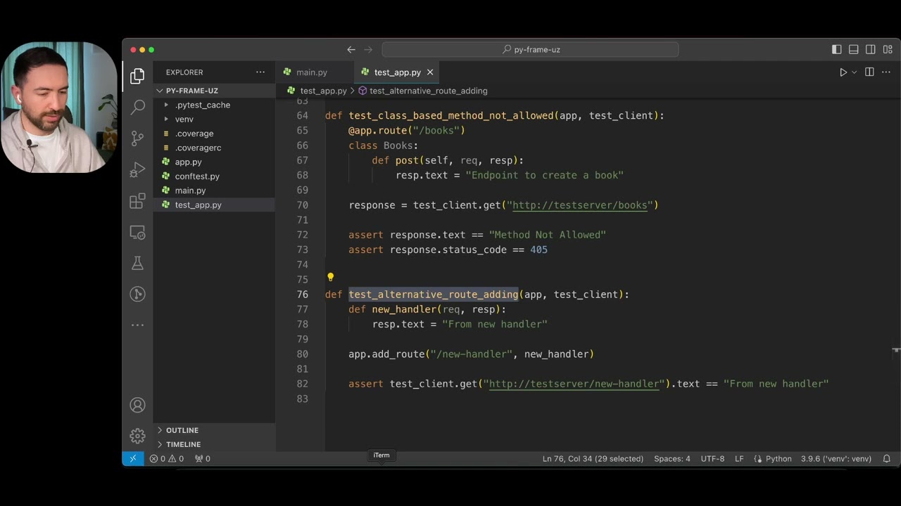 Django-like Routes