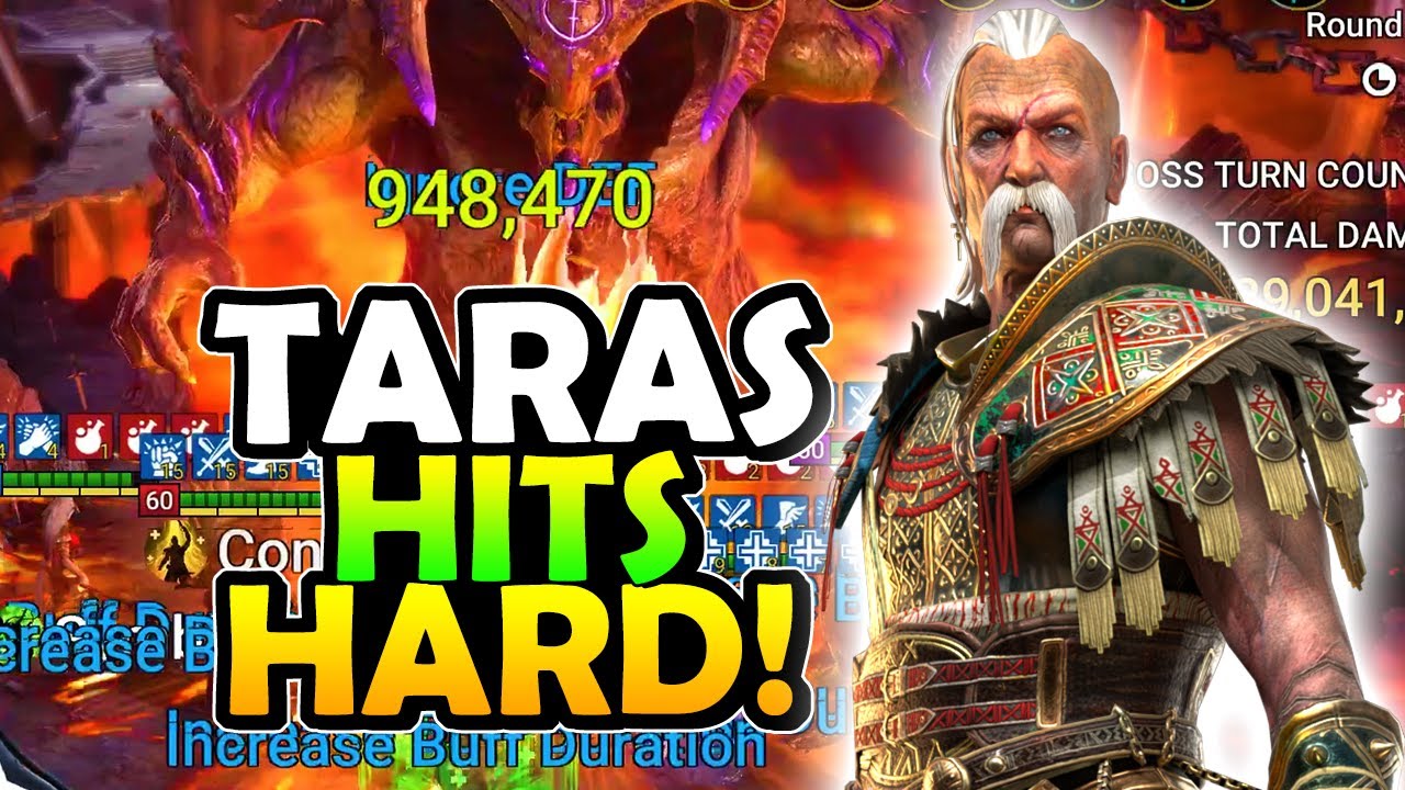 BETTER THAN SEER? TARAS BUFF BASED NUKER! | RAID SHADOW LEGENDS