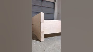 How to Make Large Dovetail Joints #woodworking