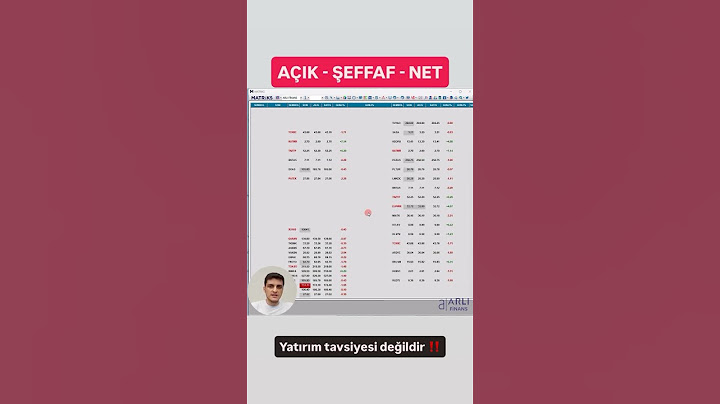Açık-Şeffaf-Net⚠️                YATIRIM TAVSİYESİ DEĞİLDİR! #borsa #ytdayibenionecikarnolur